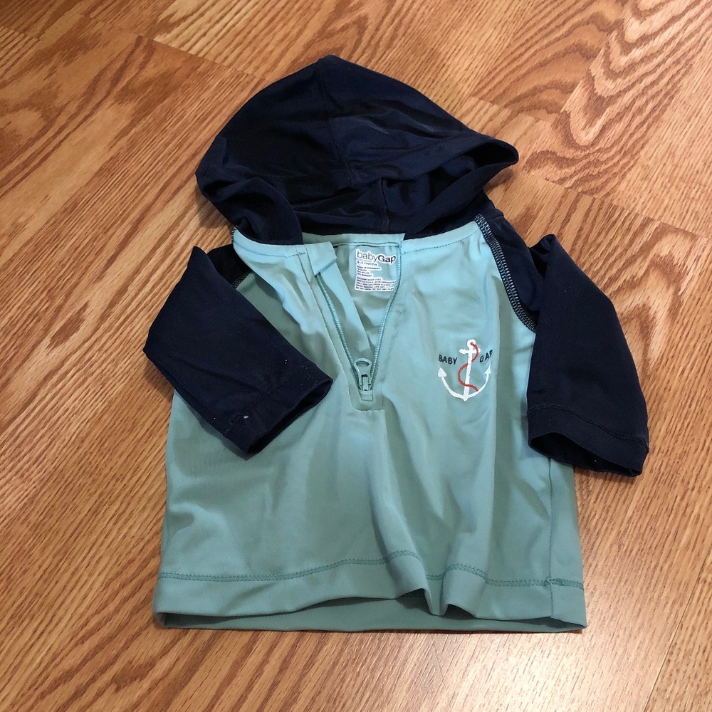 Baby gap rash guard- 0-3 month